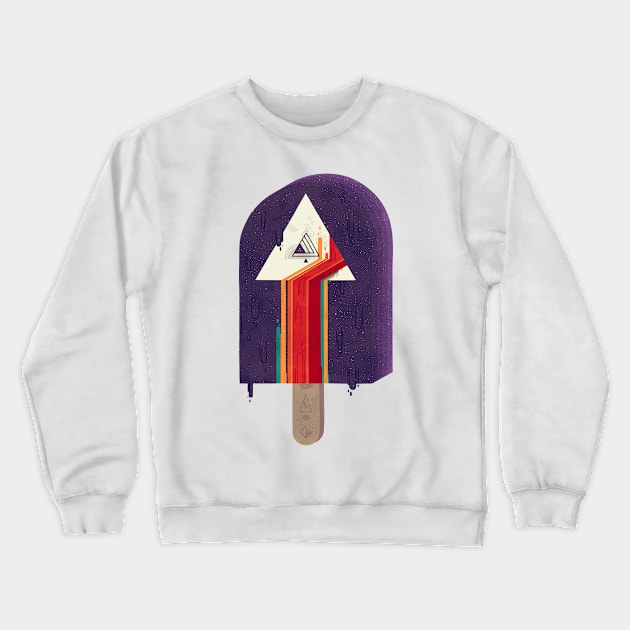 A Treat From Beyond Crewneck Sweatshirt by againstbound